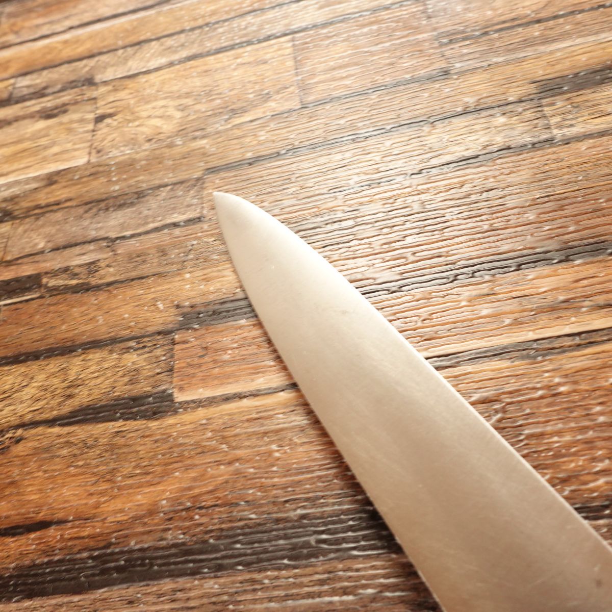 Mosaku Yanagiba Knife, Sharpened, Sashimi Knife, Marble Handle, Light Use, 185mm