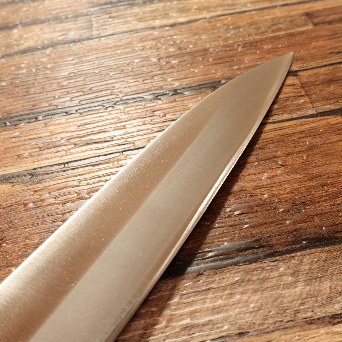 Seki Magoroku Yanagiba Knife, Sharpened, Ginju Series, Sashimi Knife, EDGE ST, Marble Handle, Minimal Signs of Use, 185mm