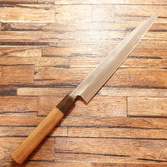 Sakai Toji Yanagiba Knife, Sharpened, Iwakuni-Made, Buffalo Handle, Sashimi Knife, Lightly Used