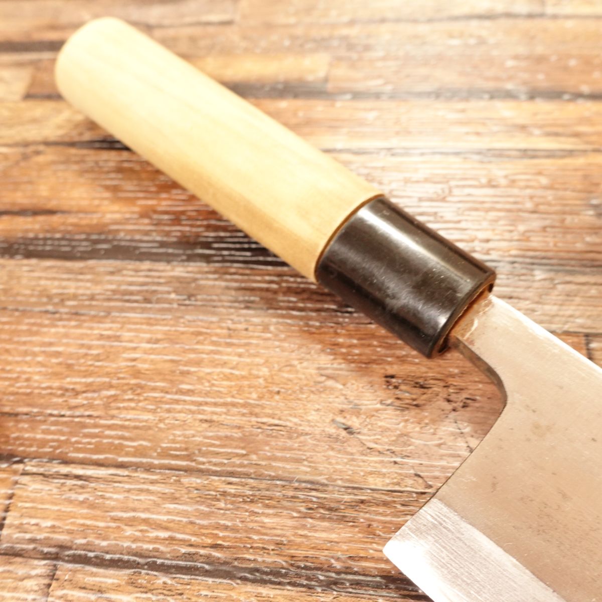 Kikukiyo Deba Knife, Sharpened, Hagane Steel, With Seal, Hand-Forged