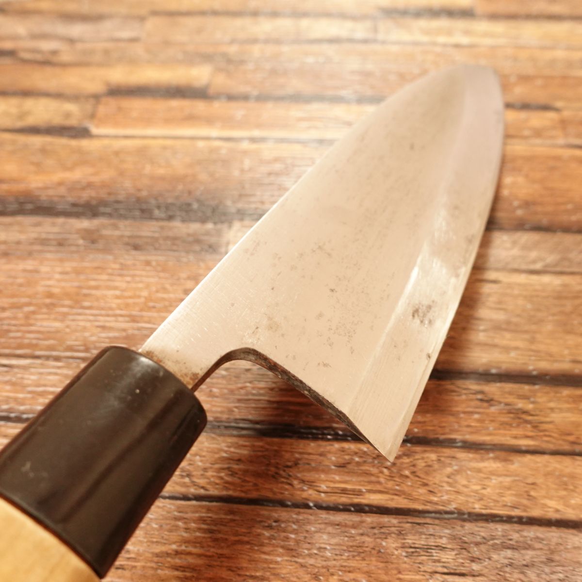 Kikukiyo Deba Knife, Sharpened, Hagane Steel, With Seal, Hand-Forged