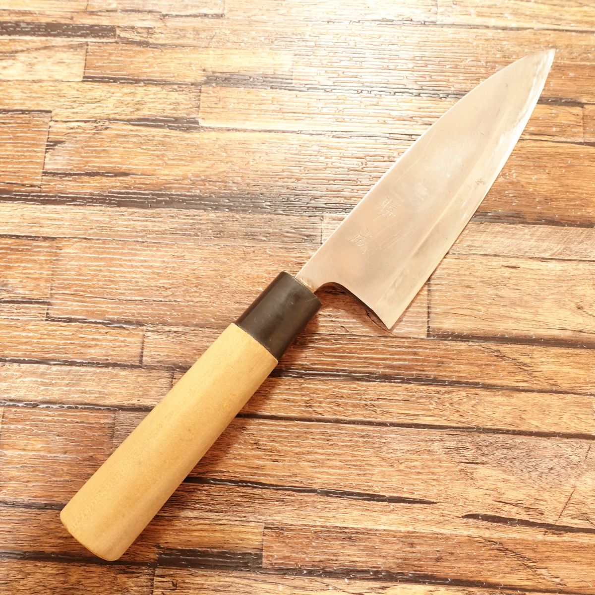 Katsunari Deba Knife, Sharpened, Minimal Signs of Use, Stored Item