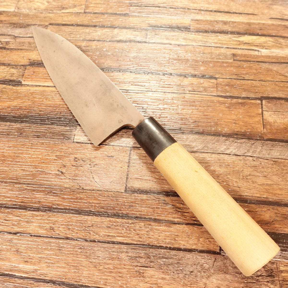 Katsunari Deba Knife, Sharpened, Minimal Signs of Use, Stored Item