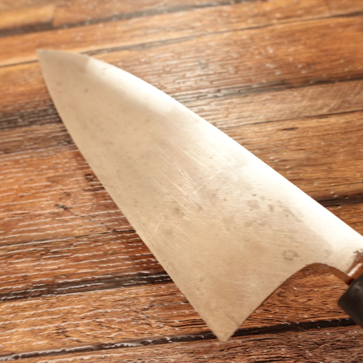 Katsunari Deba Knife, Sharpened, Minimal Signs of Use, Stored Item