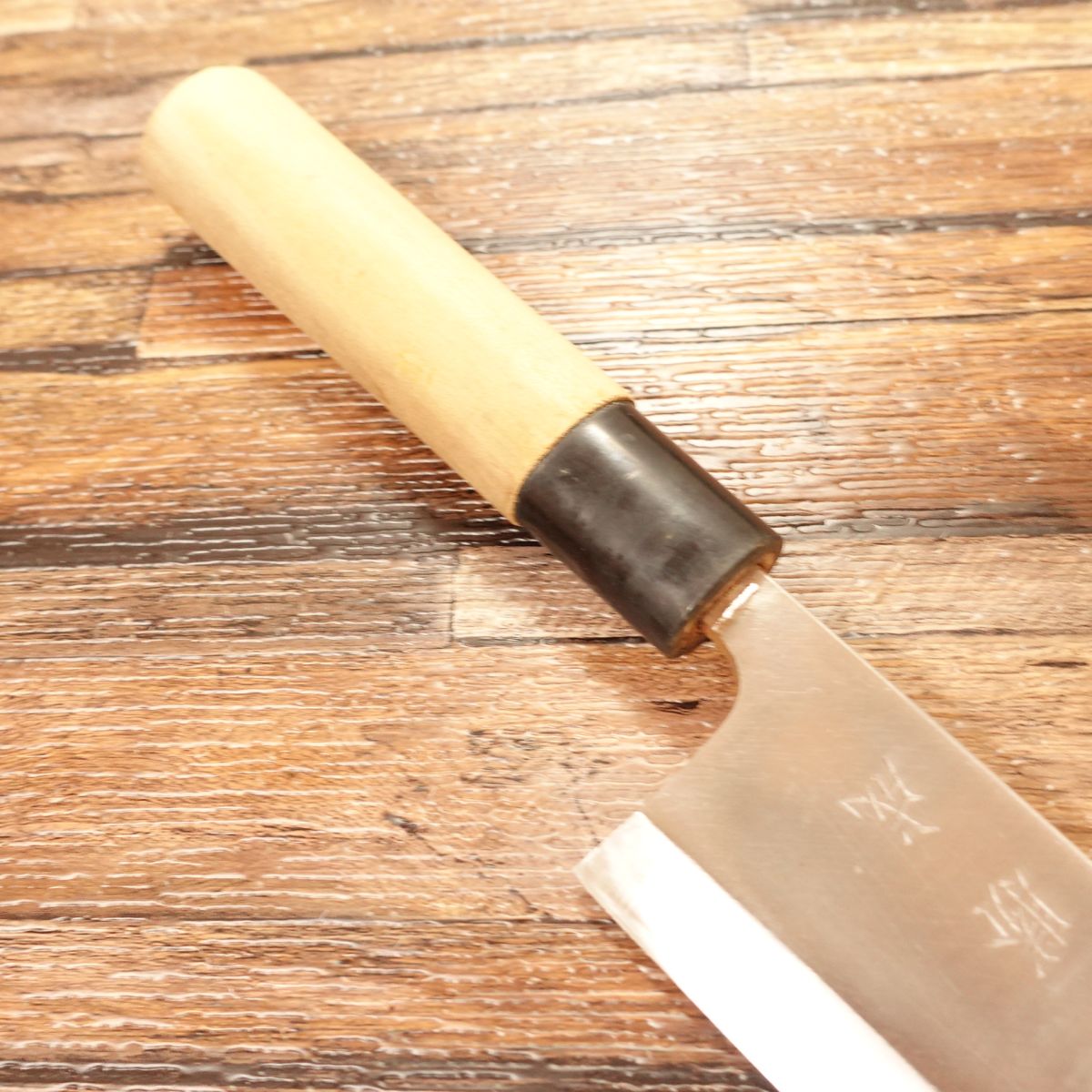 Katsunari Deba Knife, Sharpened, Minimal Signs of Use, Stored Item