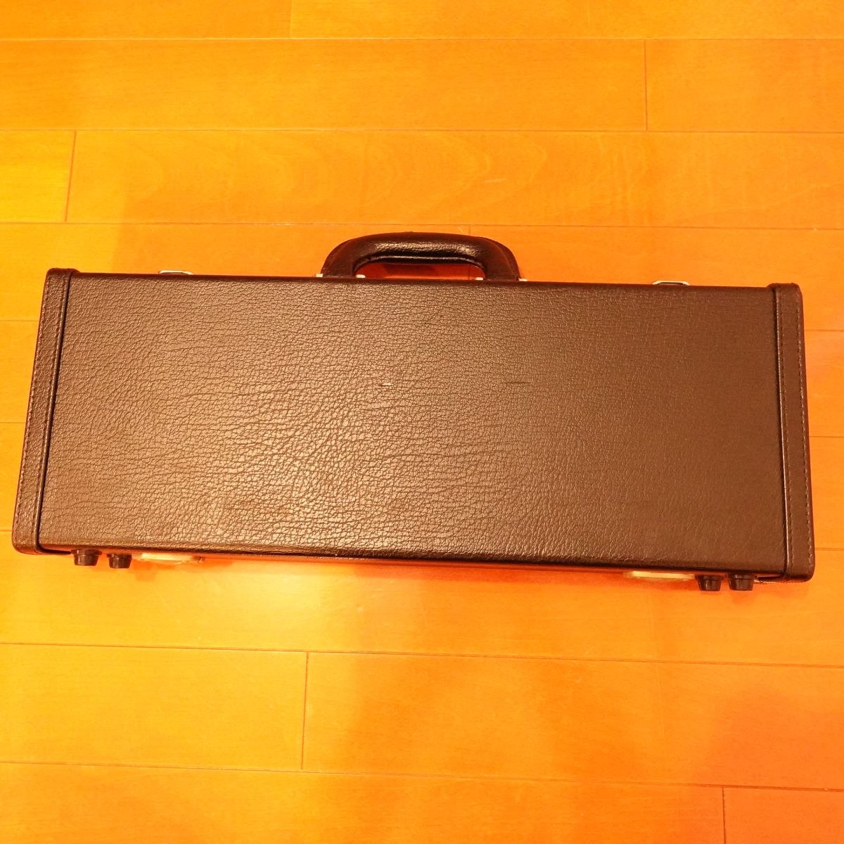 Hard Case for Kitchen Knives, Black, Knife Storage Case, Bag, Leather