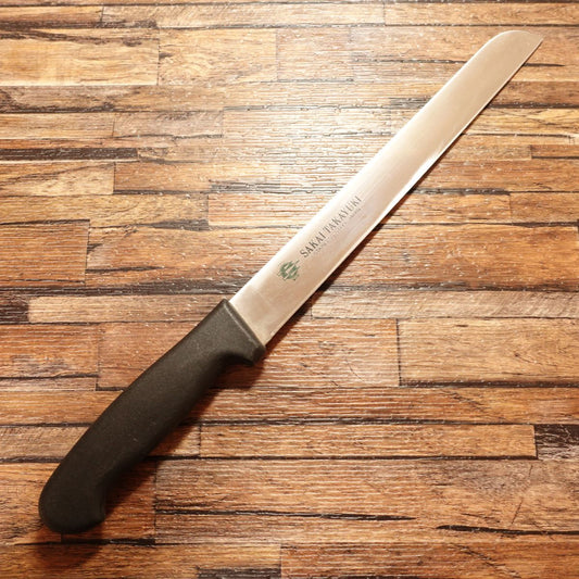 Sakai Takayuki Castella Knife, Sharpened, Slicing Knife, Cake Knife, Straight Edge, Roast Beef Slicer