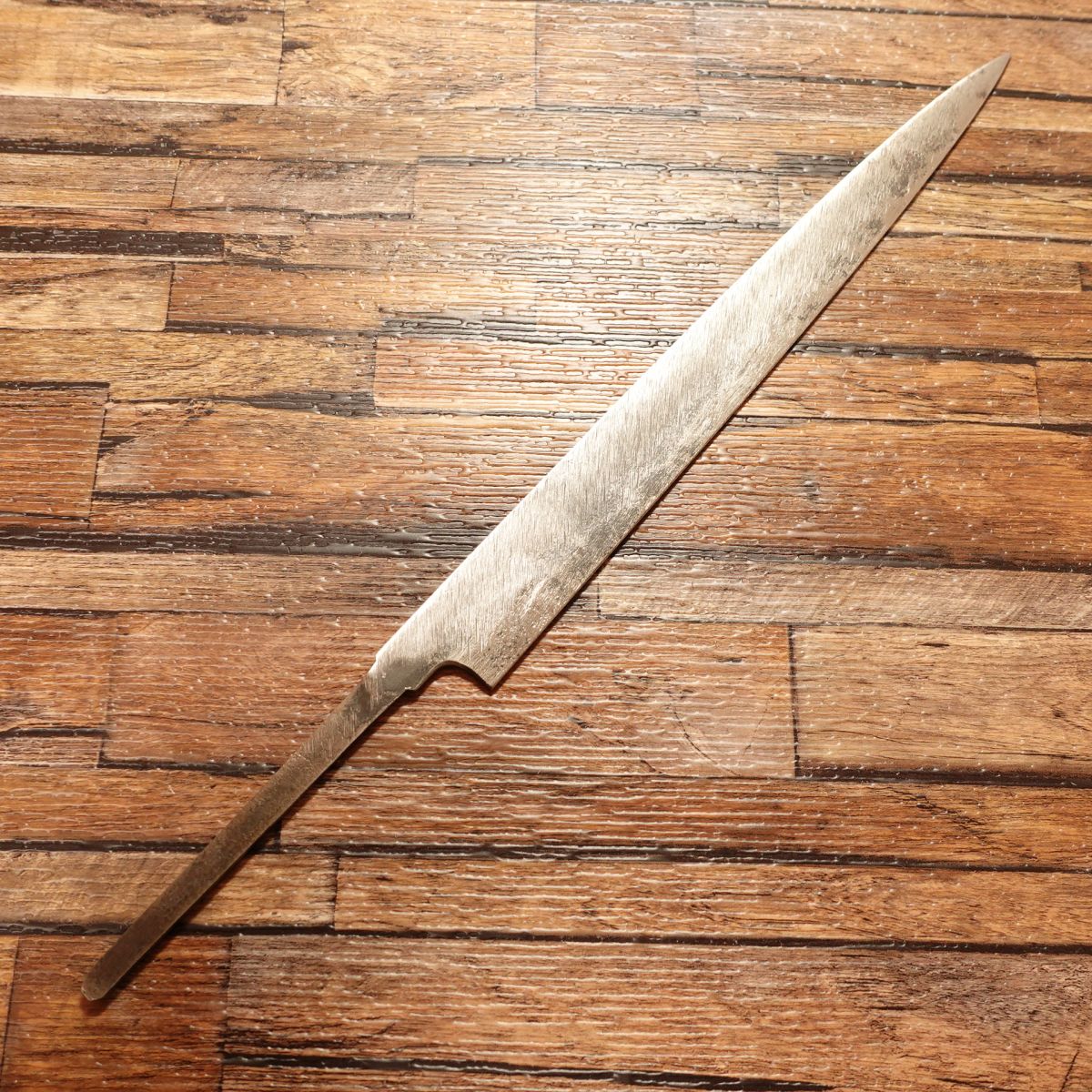 Unfinished Custom Yanagiba Knife, No Edge, Sashimi Knife, Right-Handed, Needs Final Sharpening, 245mm