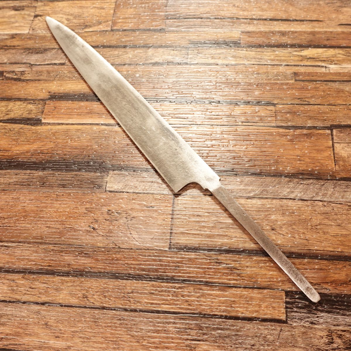 Unfinished Custom Yanagiba Knife, No Edge, Sashimi Knife, Right-Handed, Needs Final Sharpening, 215mm