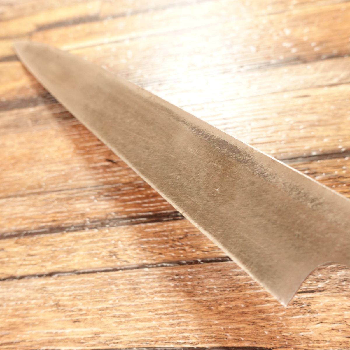 Unfinished Custom Yanagiba Knife, No Edge, Sashimi Knife, Right-Handed, Needs Final Sharpening, 215mm