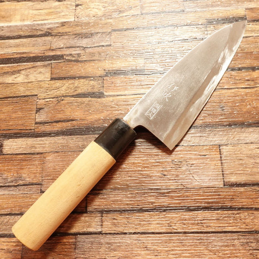 Ibuki Deba Knife, Sharpened, Sekimagoroku, Hagane Steel, 155mm