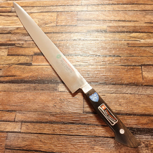 Sakai Takayuki Sujihiki Knife, Sharpened, Slicer, Gyuto, Uddeholm Swedish Steel, With Seal
