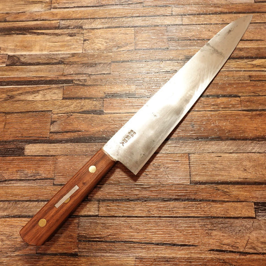 Minamoto Sukehisa Gyuto Knife, Sharpened, Chef Knife, All-Purpose Knife, Special Edition, Hagane Steel, 275mm