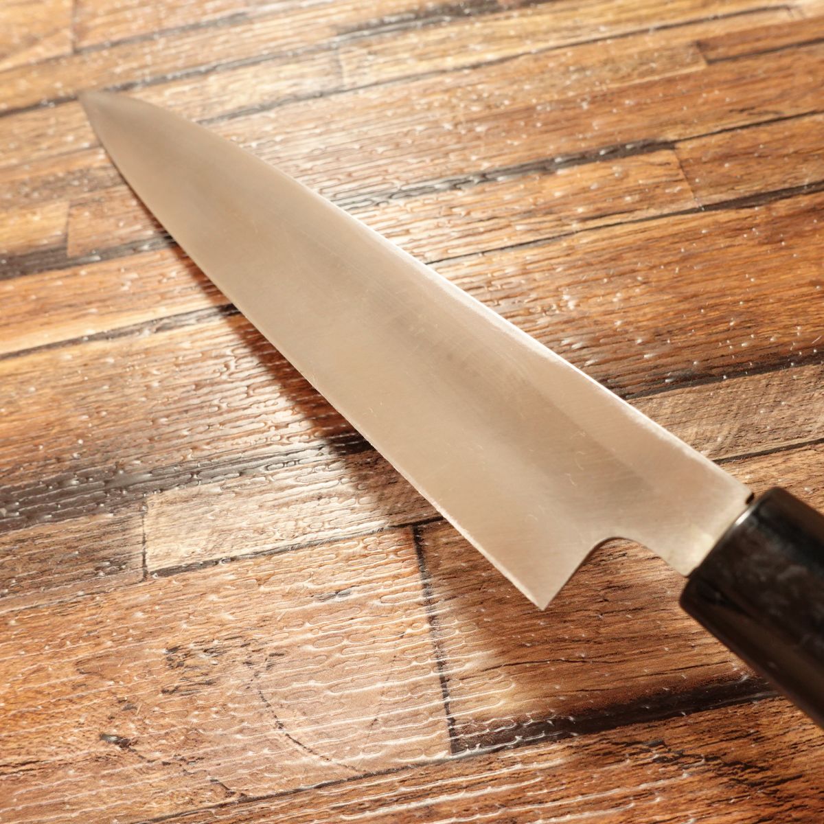 Aritsugu（有次）Yanagiba Knife, Sharpened, Sashimi Knife, Square Tip, Hagane Steel, Nearly Unused, 185mm