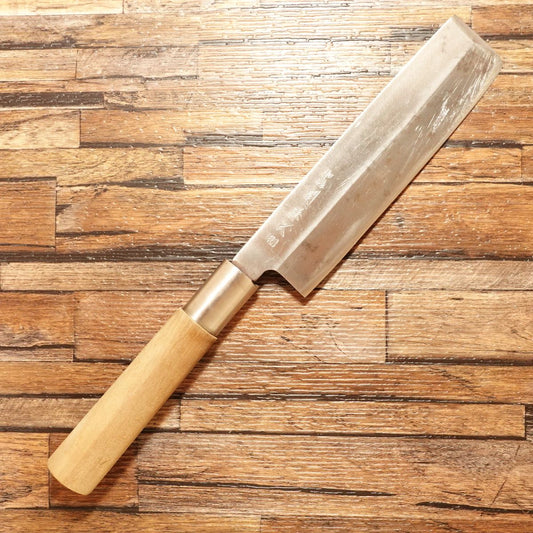 Sekimagoroku（関孫六）Usuba Knife, Sharpened, Wazou Ume Edition, Single-Bevel, Nakiri, 165mm