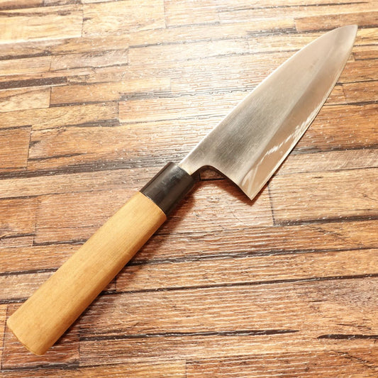 Marugo Deba Knife, Sharpened, Ukeai Edition, Carefully Stored, Nearly Unused, 180mm