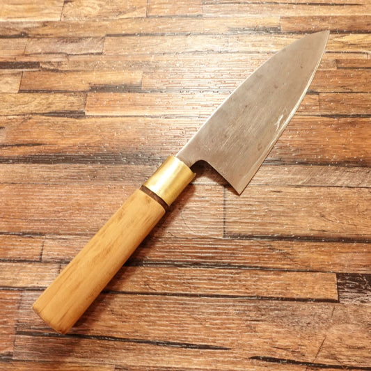 Masamitsu Deba Knife, Sharpened, Masamitsu Select, Hagane Steel, 155mm