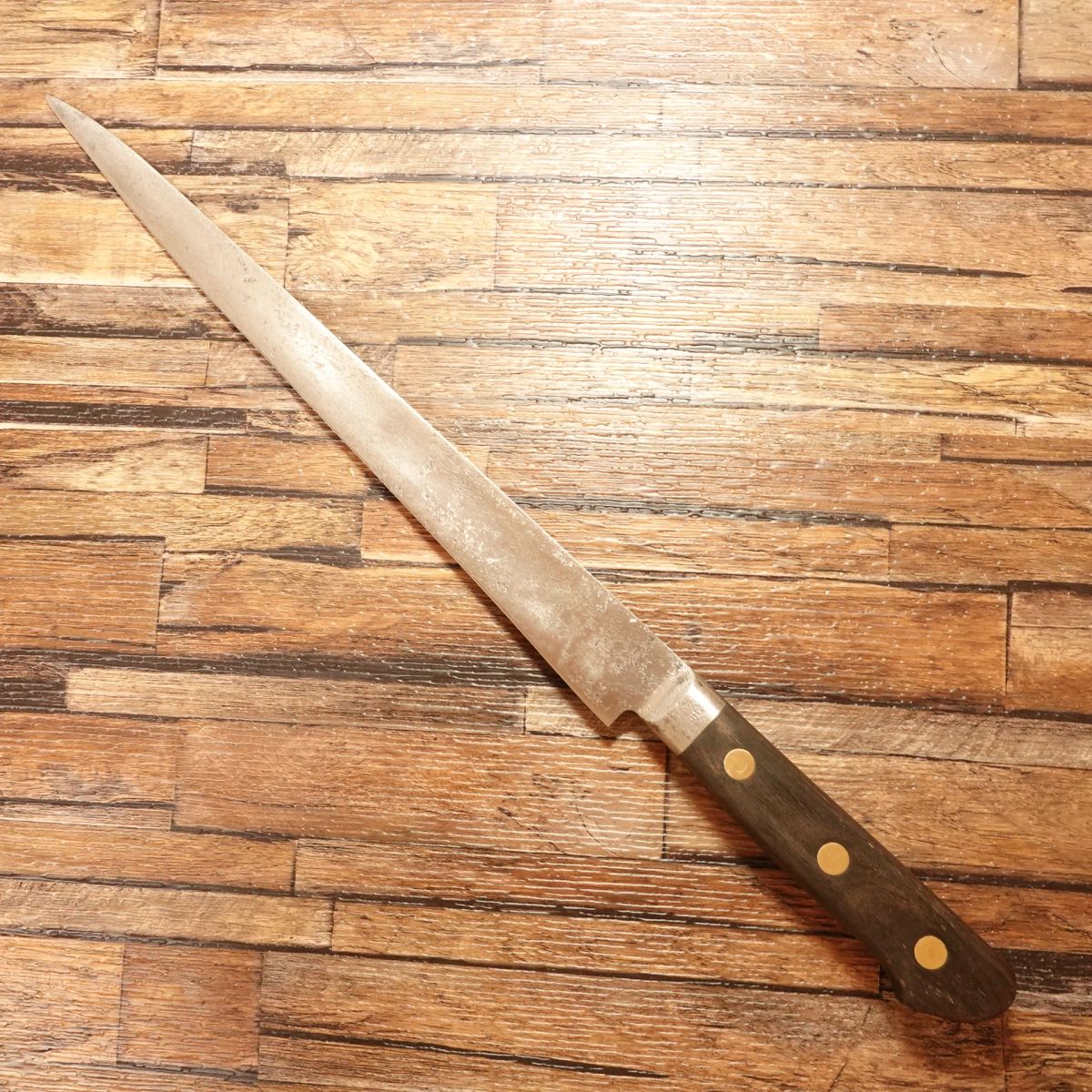 Misono Sujihiki Knife, Sharpened, Dragon Series, Sujihiki, Swedish Steel, Special Forged, 295mm