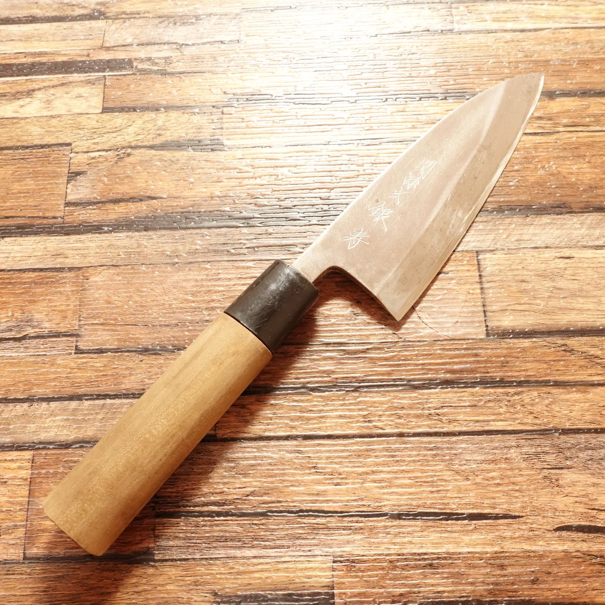 Sekimagoroku Deba Knife, Sharpened, Ginju, Small Ko-Deba, Aji-Kiri, 135mm