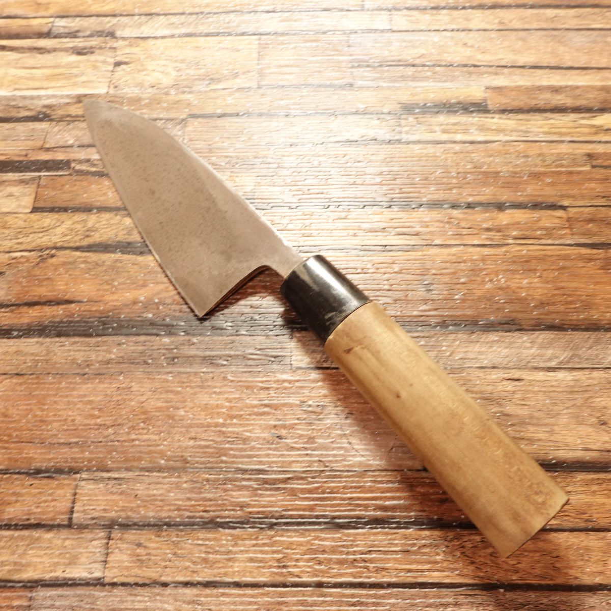 Sekimagoroku Deba Knife, Sharpened, Ginju, Small Ko-Deba, Aji-Kiri, 135mm