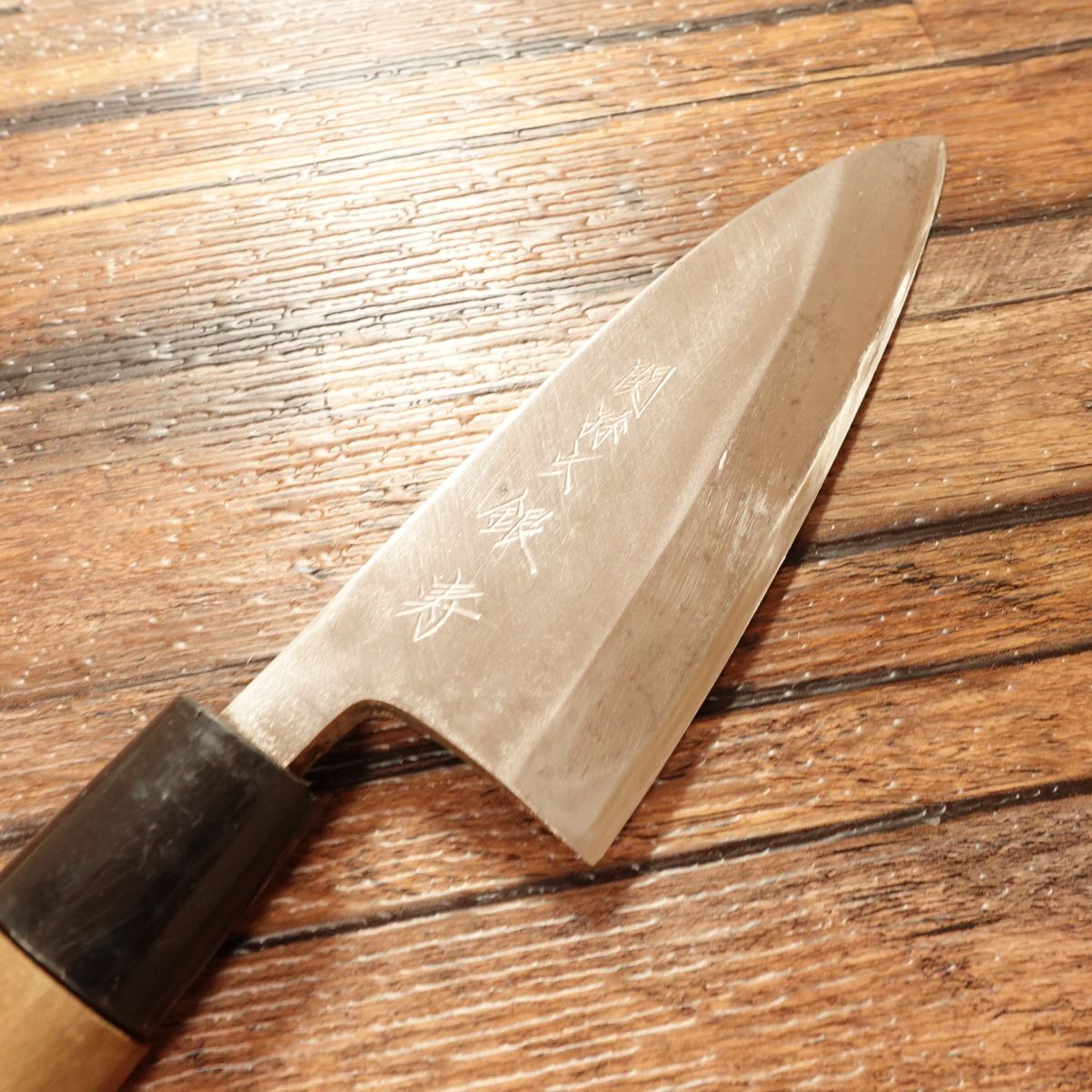 Sekimagoroku Deba Knife, Sharpened, Ginju, Small Ko-Deba, Aji-Kiri, 135mm