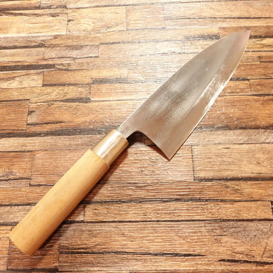Sugimoto（杉本）Deba Knife, Sharpened, Thick Blade, Forged Edition, Hagane Steel, 180mm