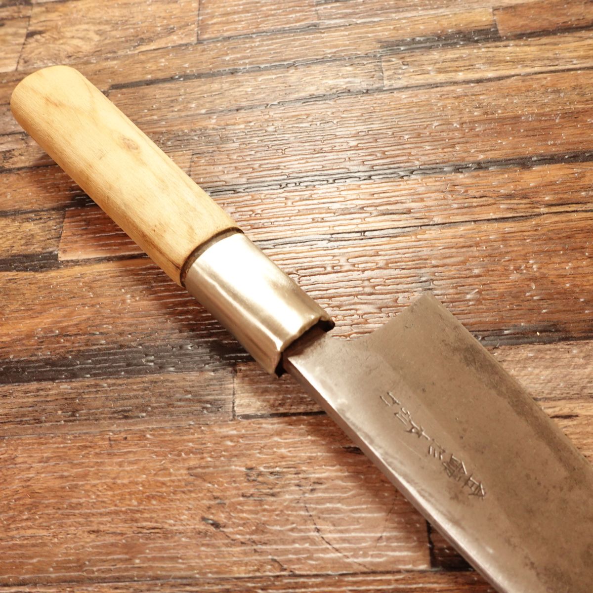 Sugimoto Deba Knife, Sharpened, Hagane Steel, Straight Edge, Registered Sugimoto Betsuuchi, 140mm