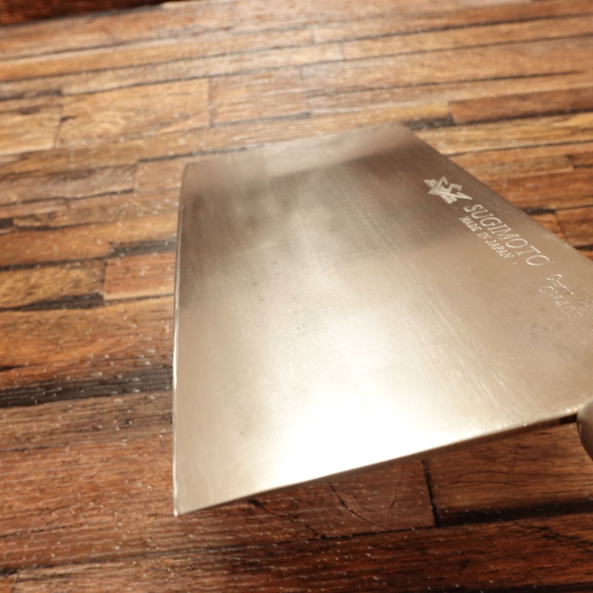 Sugimoto Chinese Cleaver, Sharpened, CM4030 Stainless Steel, Chrome Molybdenum, Tokyo Sugimoto, 190mm