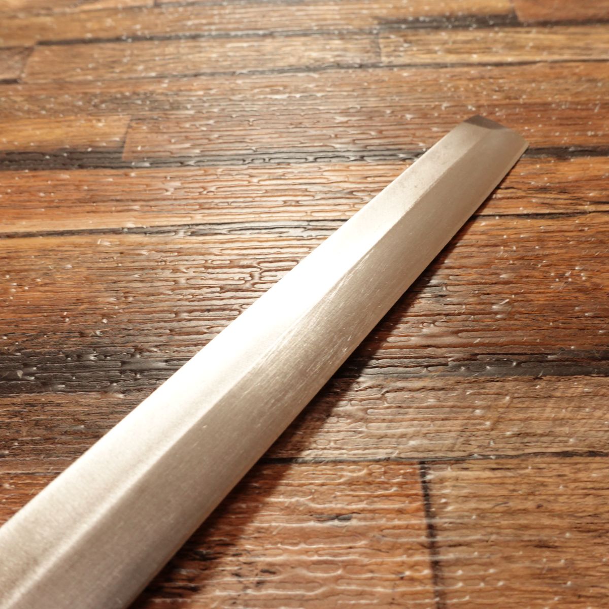 Sugimoto Tako-Hiki Knife, Sharpened, White Water Buffalo Handle, Sashimi Knife, Aogami Steel, Nearly Unused, Boxed, 275mm