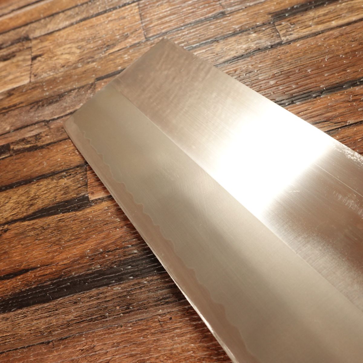 Menjiro Noodle Cutter Knife, Sharpened, Soba Cutter, Stainless Steel, Handmade, Crafted by Menjiro, 215mm