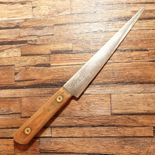 Minamoto Masakane Sujihiki Knife, Sharpened, Honesuki, Japanese Steel, Slicer, 200mm