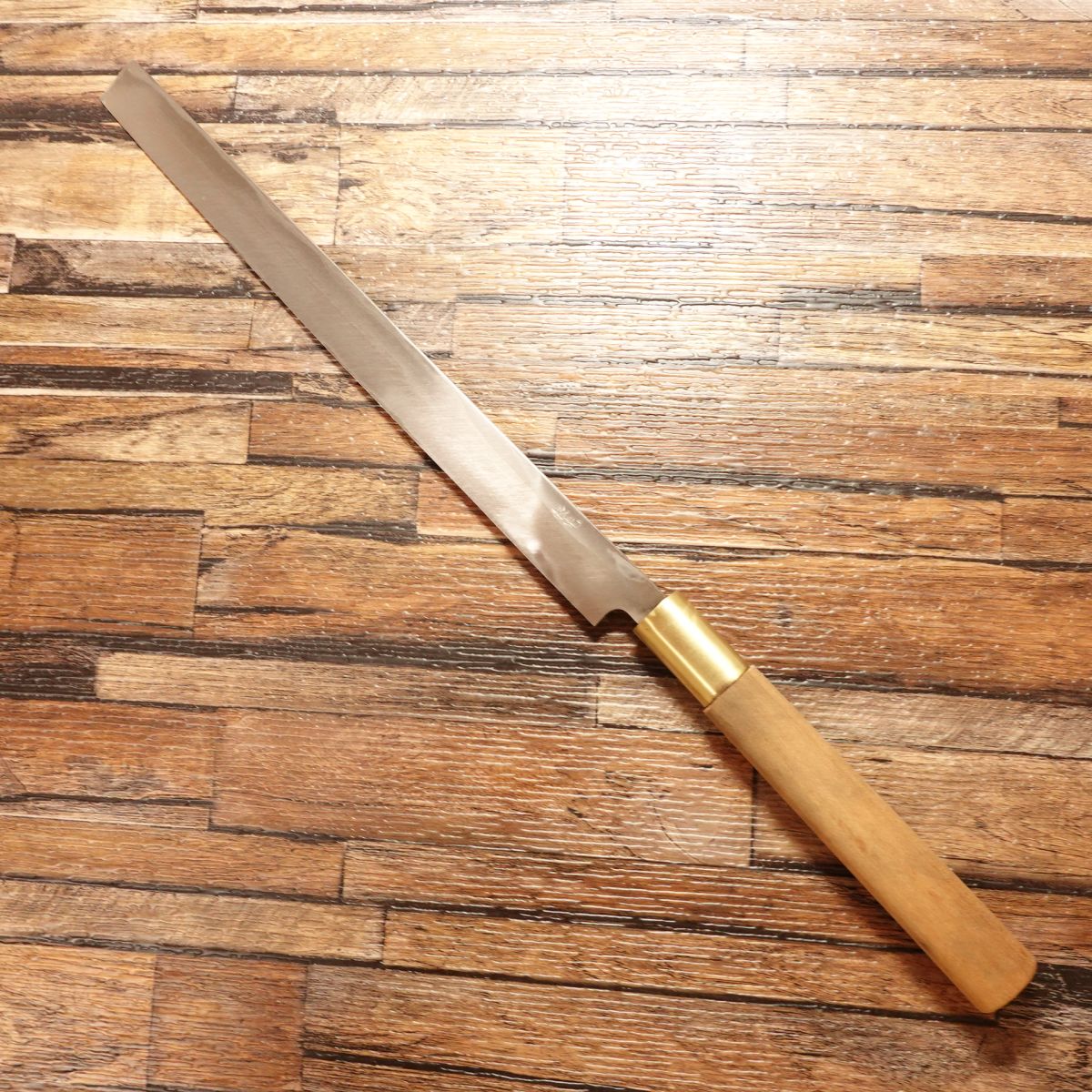 Nagamitsu Takobiki Knife, Sharpened, Sashimi Knife, Takobiki, Unused Stored Item, Boxed, 245mm