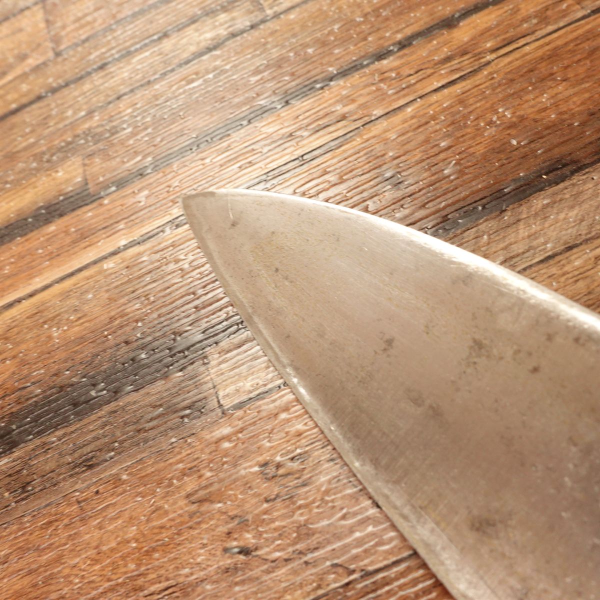 Suketoshi Ai-Deba Knife, Sharpened, Thin Deba Style, Hagane Steel, 155mm