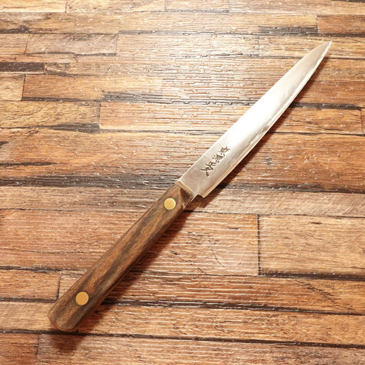 Azuma Minamoto Masahisa Petty Knife, Sharpened, Fruit Knife, Stainless Steel, Hikari, 140mm