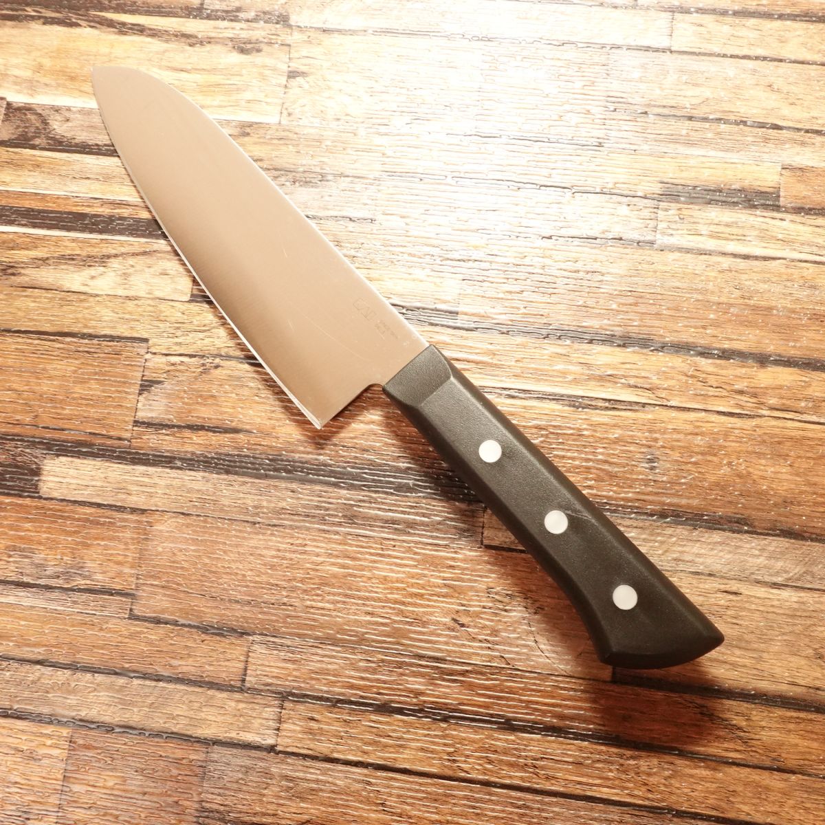 Sekimagoroku Santoku Knife, Sharpened, Wakatake Series, All-Purpose Knife, KAI, Near Unused, 170mm