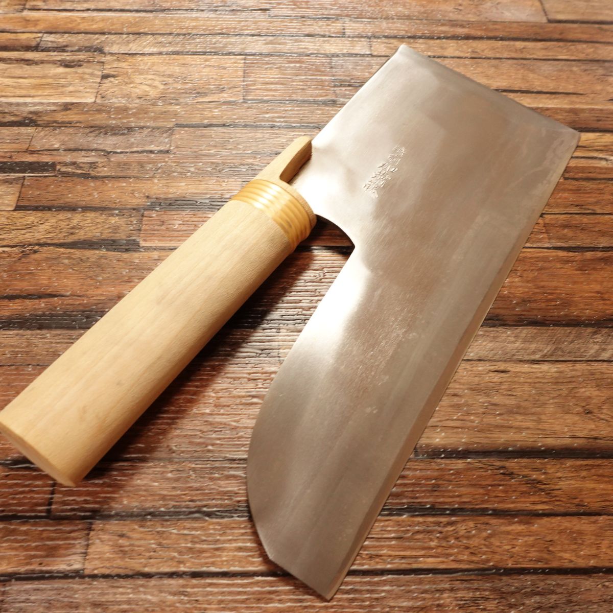 Kamofuji Soba Cutter Knife, Sharpened, "Furusato" Soba Knife, Echizen Kamofuji, Noodle Cutter, Nearly Unused Stored Item, 240mm