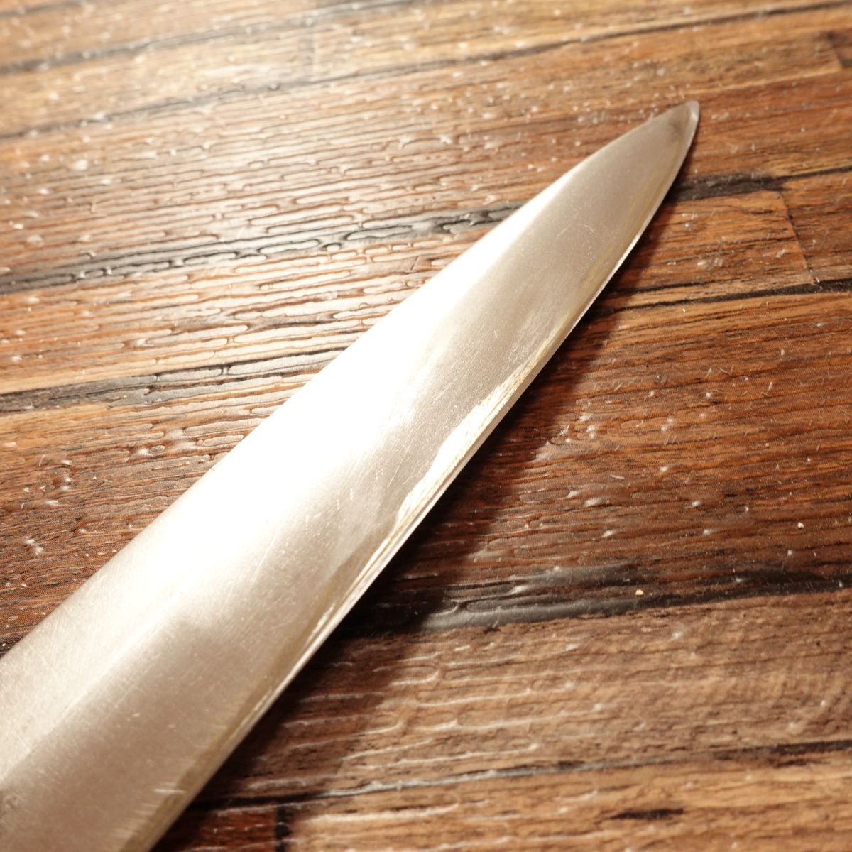 Sakai Masamoto Yanagiba Knife, Sharpened, Sashimi Knife, Buffalo Horn Handle, Kobe Central Market, 240mm