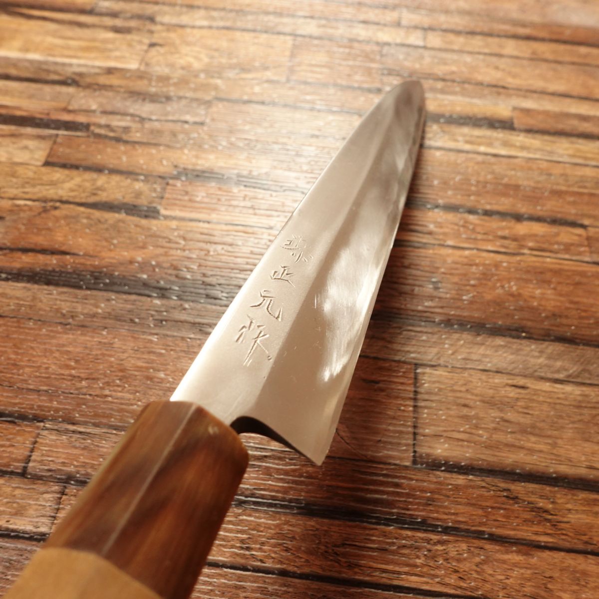 Sakai Masamoto Yanagiba Knife, Sharpened, White Buffalo Horn Handle, Sashimi Knife, Kobe Central Market, 240mm