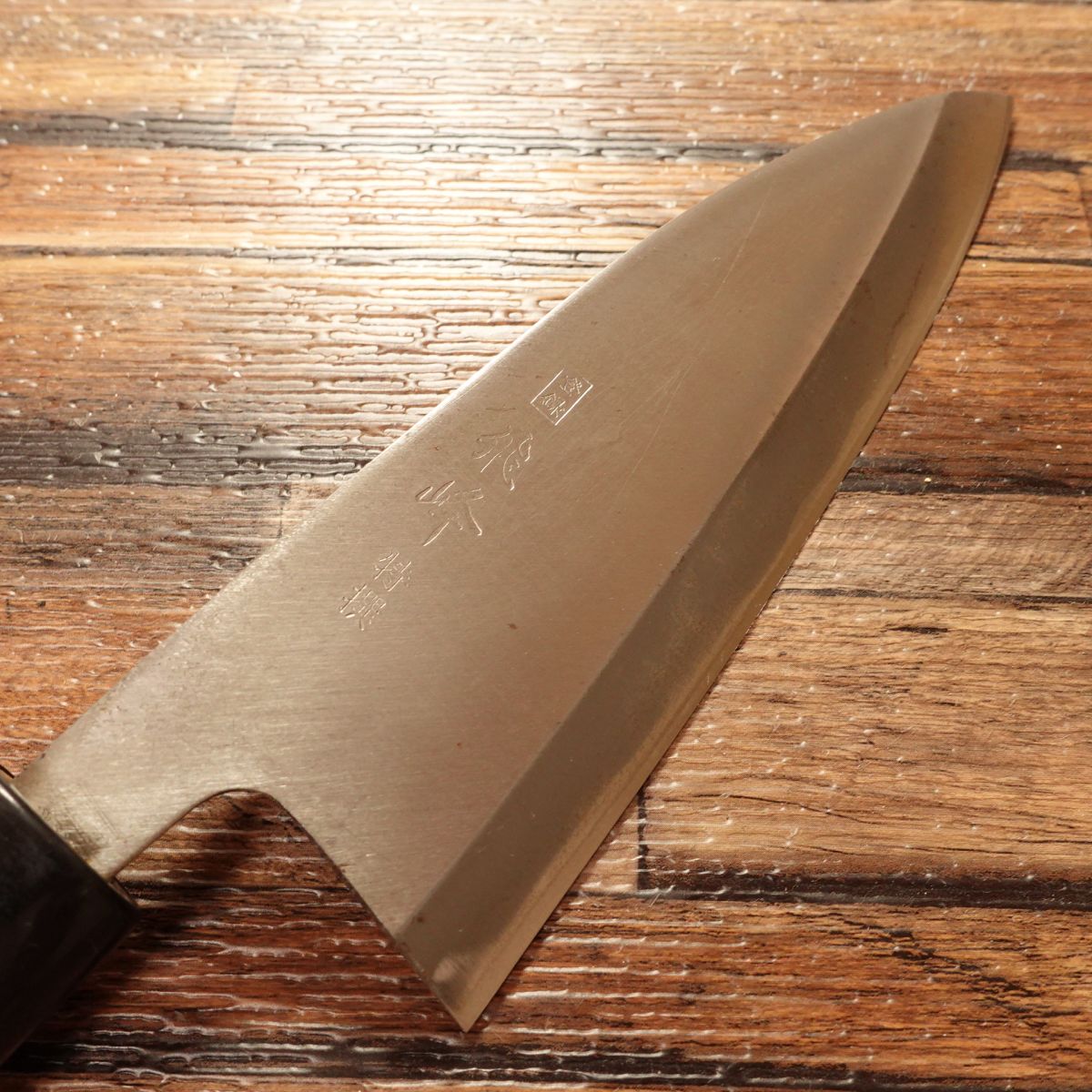 Tobimine Deba Knife, Sharpened, Tokusen Hagane, Single Bevel, 155mm