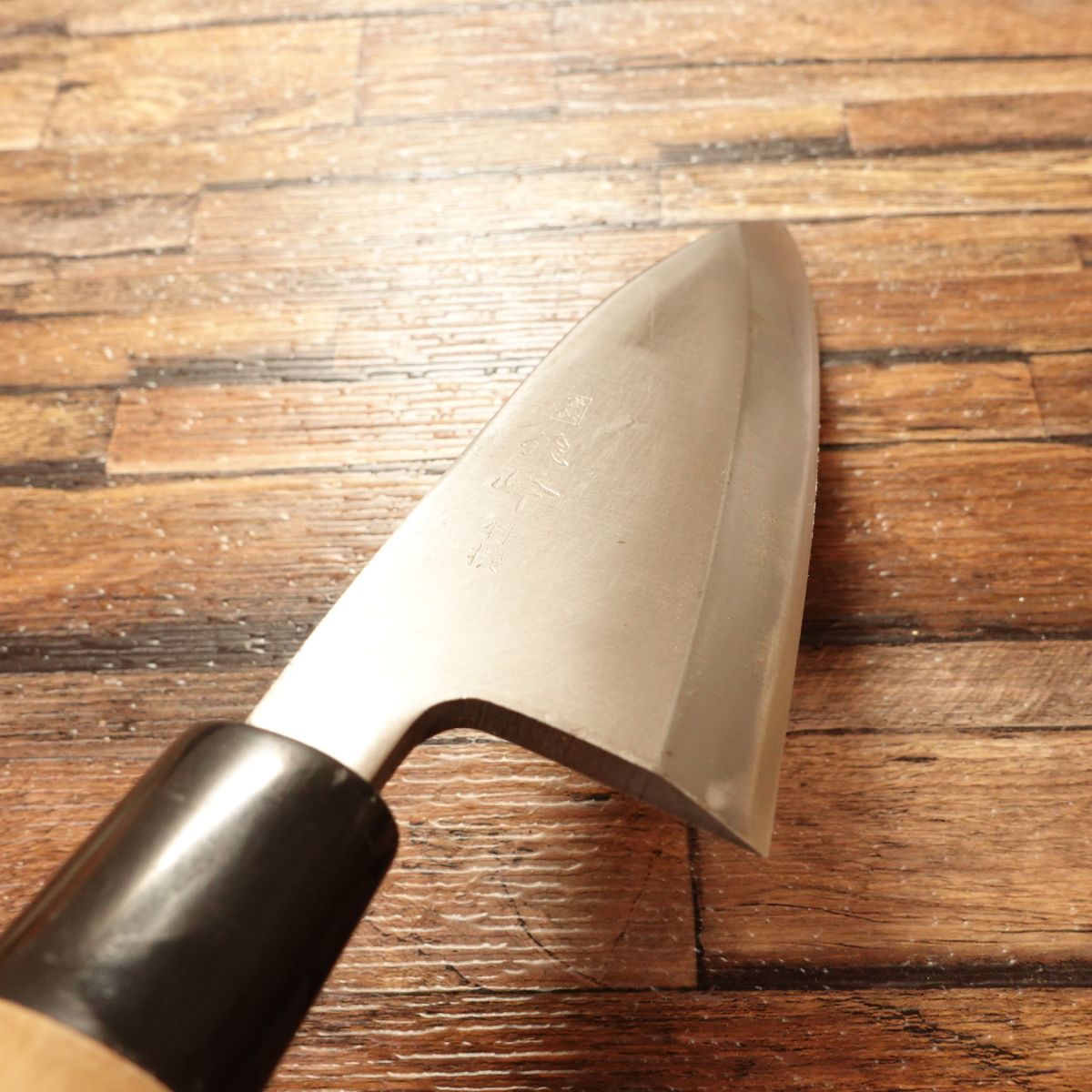 Tobimine Deba Knife, Sharpened, Tokusen Hagane, Single Bevel, 155mm