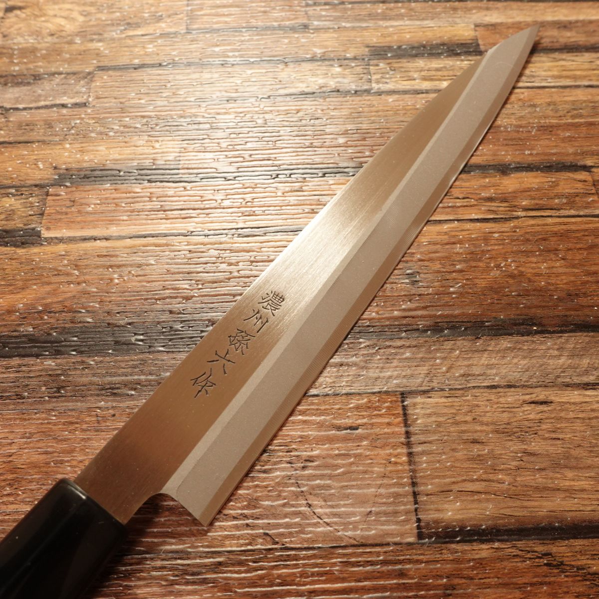 Noshu Magoroku Yanagiba Knife, Sharpened, Sashimi Knife, Stainless Steel, Unused, 215mm