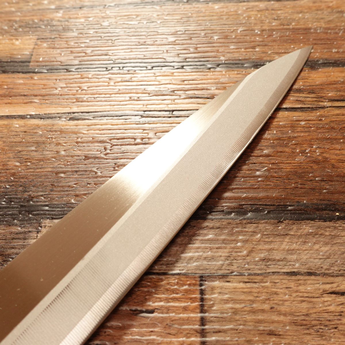 Noshu Magoroku Yanagiba Knife, Sharpened, Sashimi Knife, Stainless Steel, Unused, 215mm