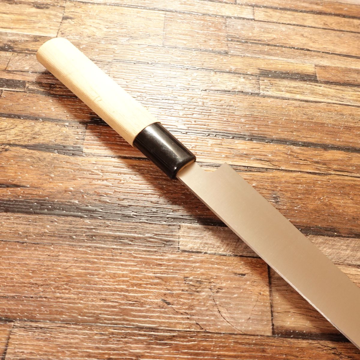 Noshu Magoroku Yanagiba Knife, Sharpened, Sashimi Knife, Stainless Steel, Unused, 215mm