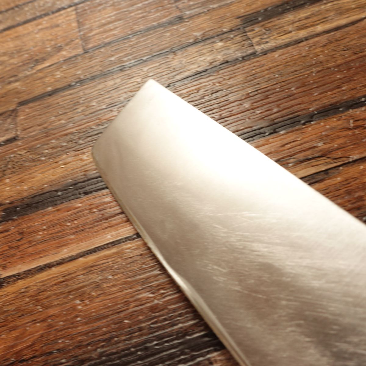 Couteau Nakiri Sakai Kazuhiro, affûté, Hon-Warikomi, double biseau, 165 mm