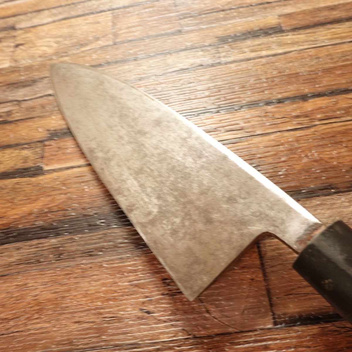 Minamoto Izumimasa Deba Knife, Sharpened, Single Bevel, 6-Sun, Hagane Steel, 185mm
