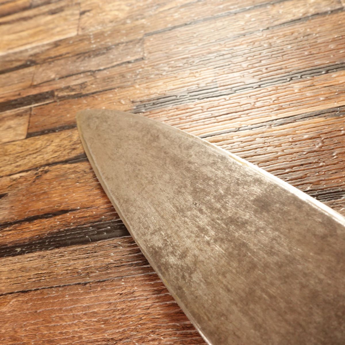 Minamoto Izumimasa Deba Knife, Sharpened, Single Bevel, 6-Sun, Hagane Steel, 185mm