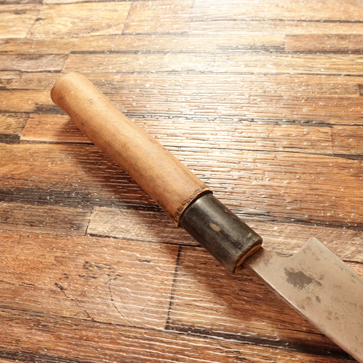 Tosa Tadayoshi Aji-Kiri Knife, Sharpened, Premium Small Deba Knife, Custom Handle, 100mm