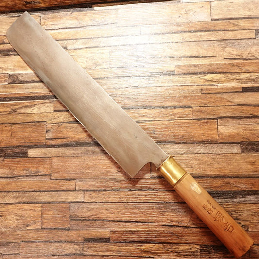 Sakai Kichi Suika Knife, Sharpened, Extra-Large Nakiri Knife, Watermelon Cutter, 345mm