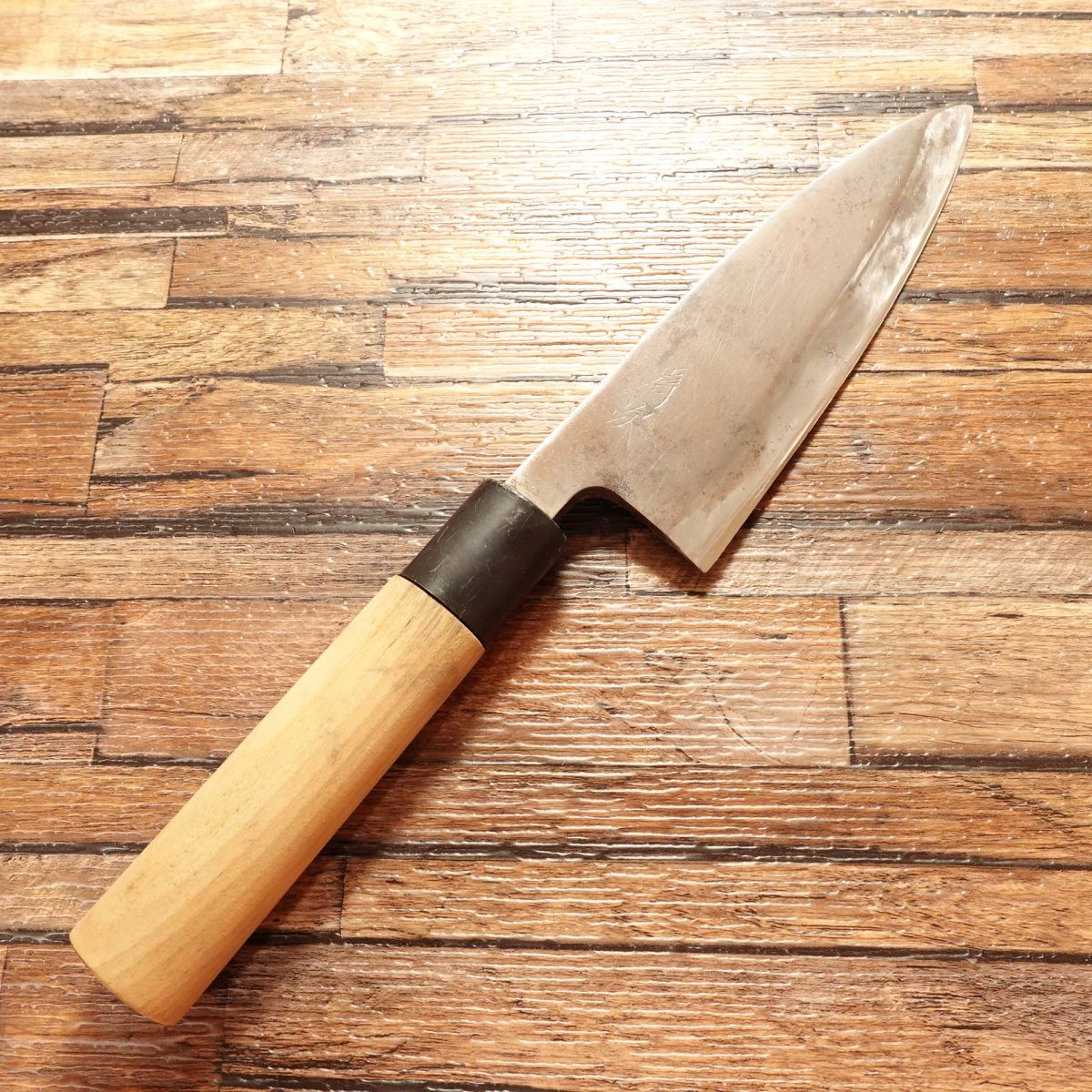 Tametsugu Deba Knife, Sharpened, Hagane Steel, Single Bevel, 145mm