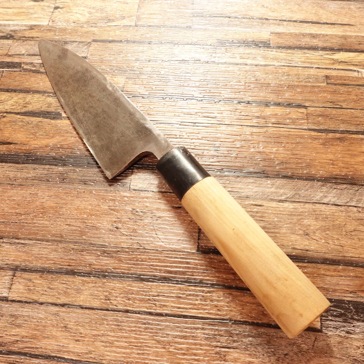 Tametsugu Deba Knife, Sharpened, Hagane Steel, Single Bevel, 145mm